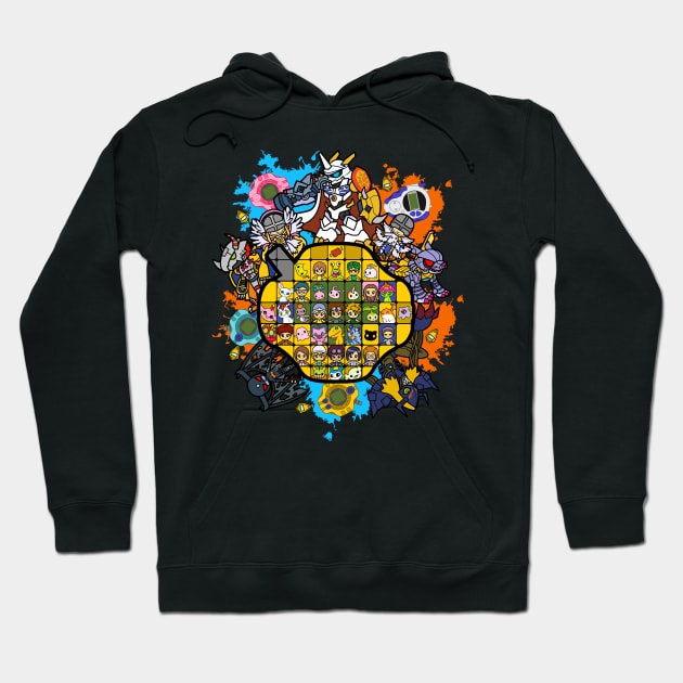 Digital explosion Hoodie by wss3